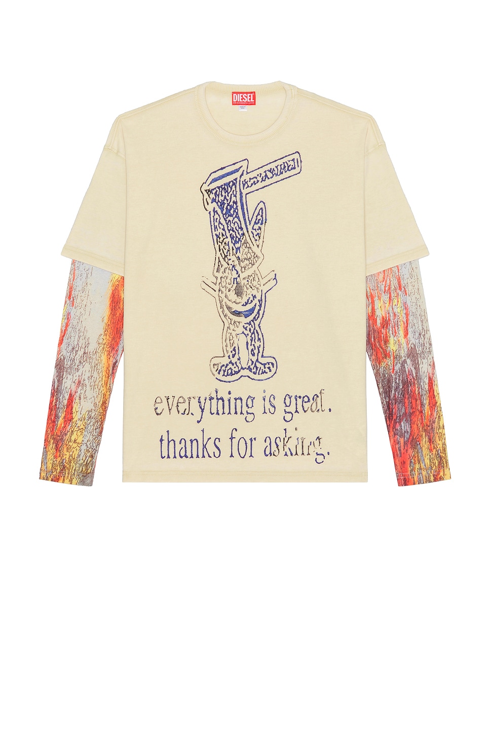 Футболка с длинным рукавом T-Boxt Diesel, Brown
Футболка с длинным рукавом T-Boxt Diesel, Brown