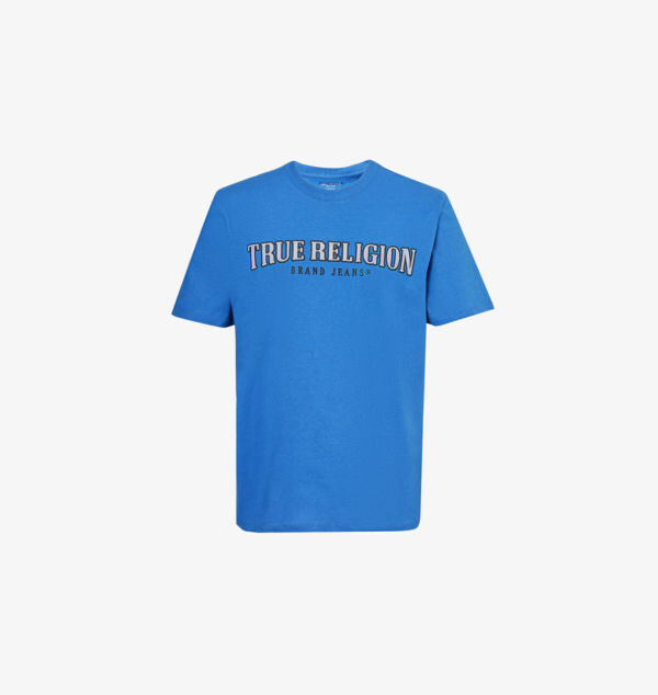 Футболка из хлопкового джерси с вышитым текстом и светоотражающей аркой True Religion, синий
Футболка из хлопкового джерси с вышитым текстом и светоотражающей аркой True Religion, синий