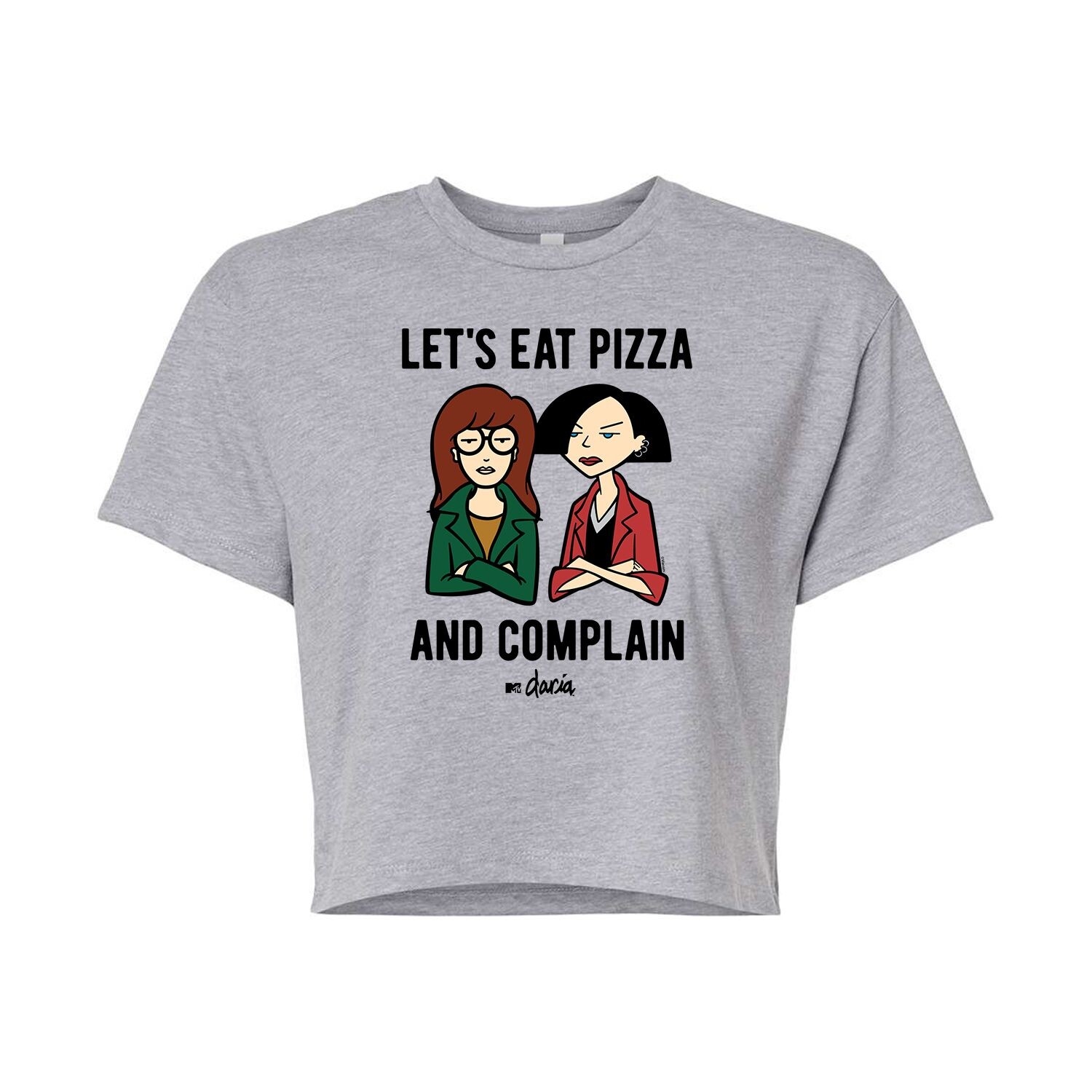 Укороченная футболка с рисунком Daria Eat Pizza & Complain для юниоров Licensed Character
Укороченная футболка с рисунком Daria Eat Pizza & Complain для юниоров Licensed Character