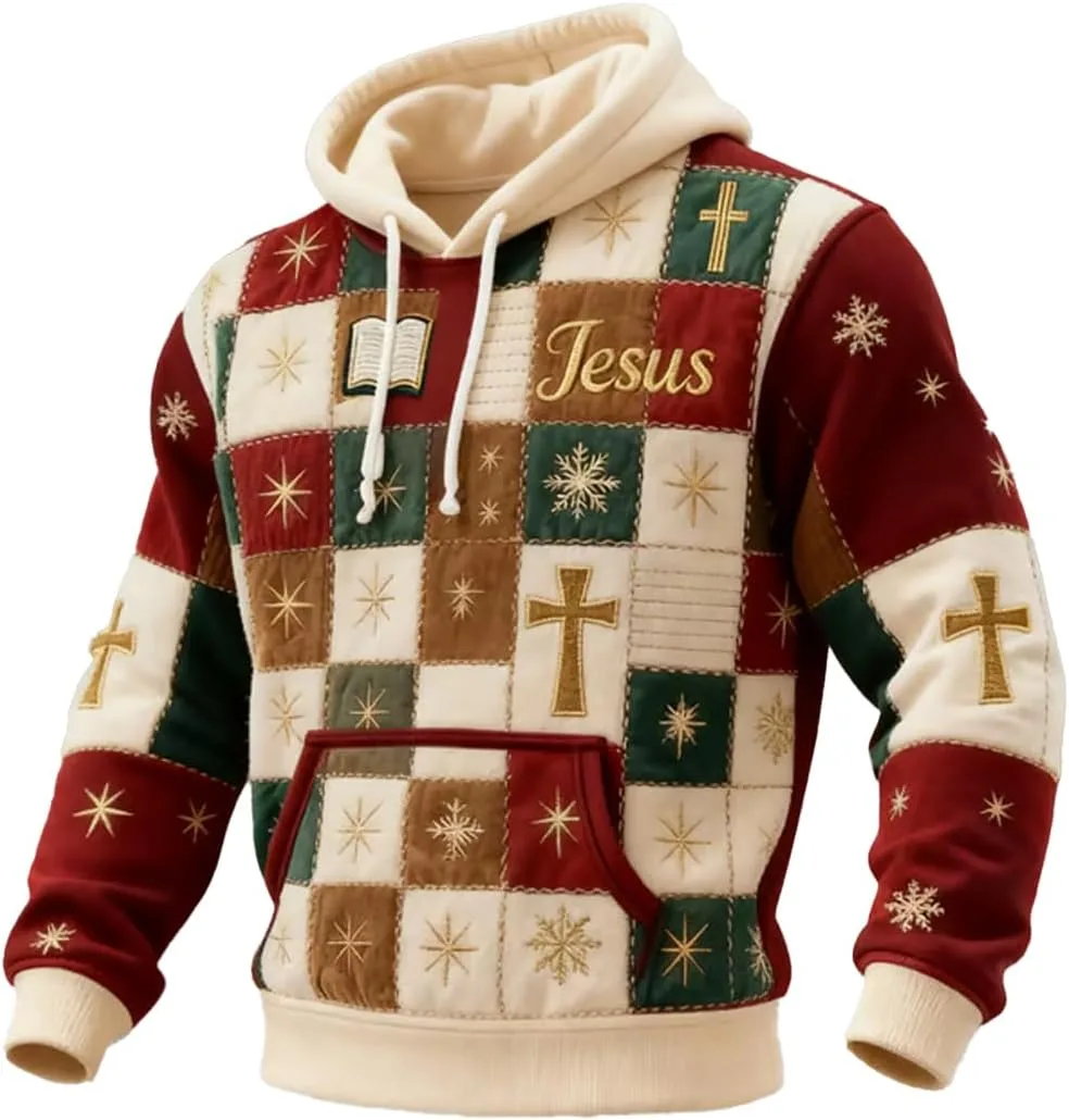 Мужской свитшот Merry Christmas с принтом Christian Cross
Мужской свитшот Merry Christmas с принтом Christian Cross