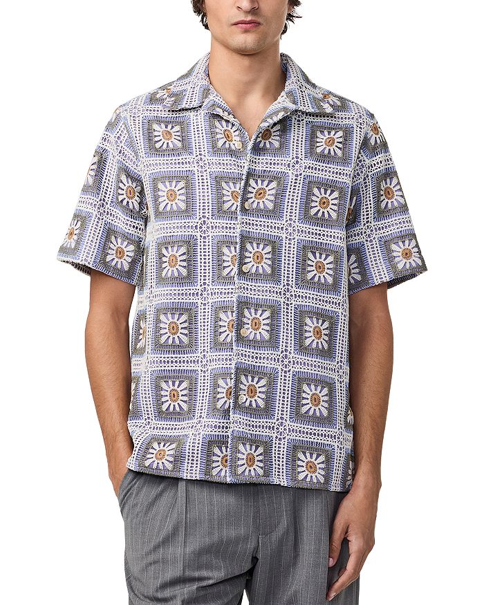 Хлопковая рубашка с цветочным кружевом Julio NN07, мультиколор
Хлопковая рубашка с цветочным кружевом Julio NN07, мультиколор