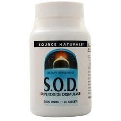 Source Naturals S.O.D. Супероксиддисмутаза 180 таблеток
Source Naturals S.O.D. Супероксиддисмутаза 180 таблеток