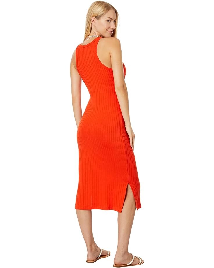 Платье Rip Curl Premium Rib Racer Dress, цвет Hot Orange 
Платье Rip Curl Premium Rib Racer Dress, цвет Hot Orange