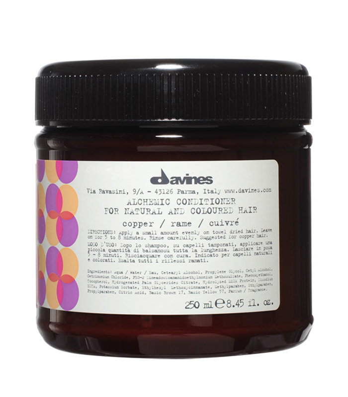 Davines, Alchemic System Copper, кондиционер для усиления цвета медных волос, 250 мл
Davines, Alchemic System Copper, кондиционер для усиления цвета медных волос, 250 мл