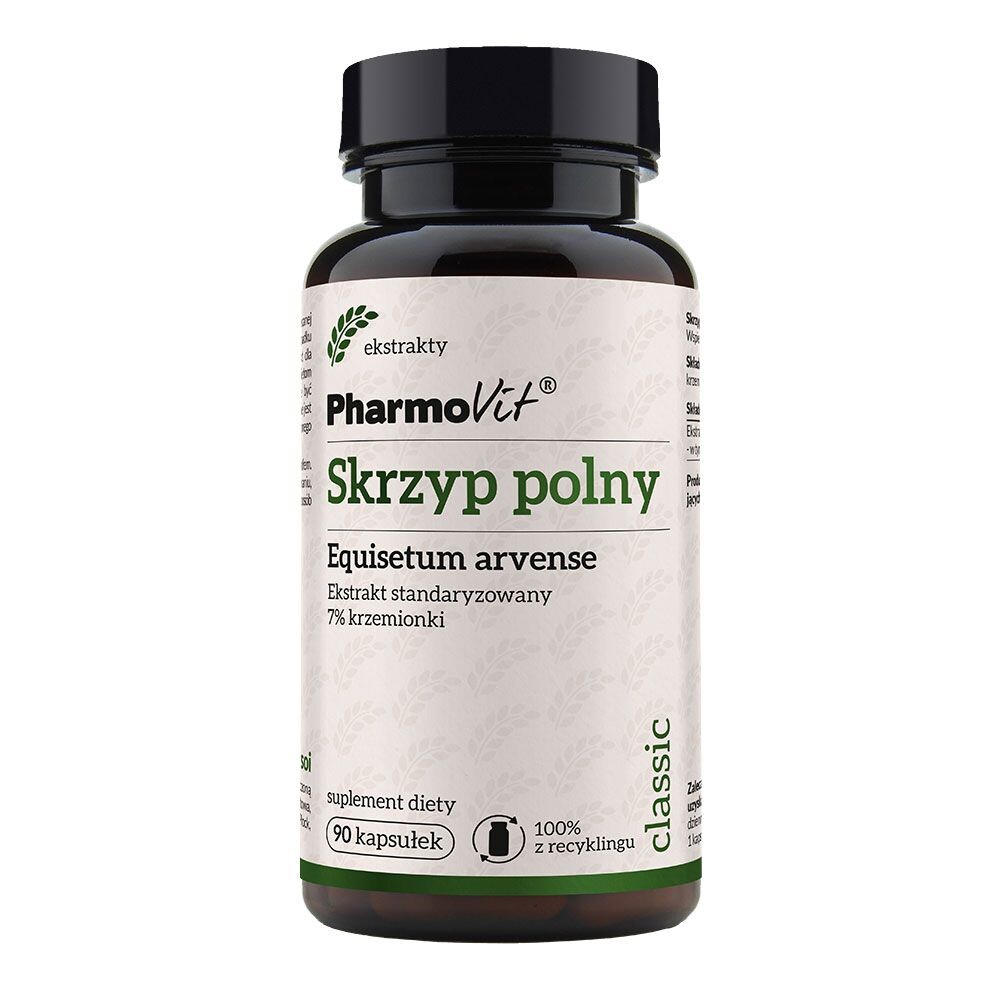 Подготовка волос, кожи и ногтей Pharmovit Skrzyp Polny, 90 шт 
Подготовка волос, кожи и ногтей Pharmovit Skrzyp Polny, 90 шт