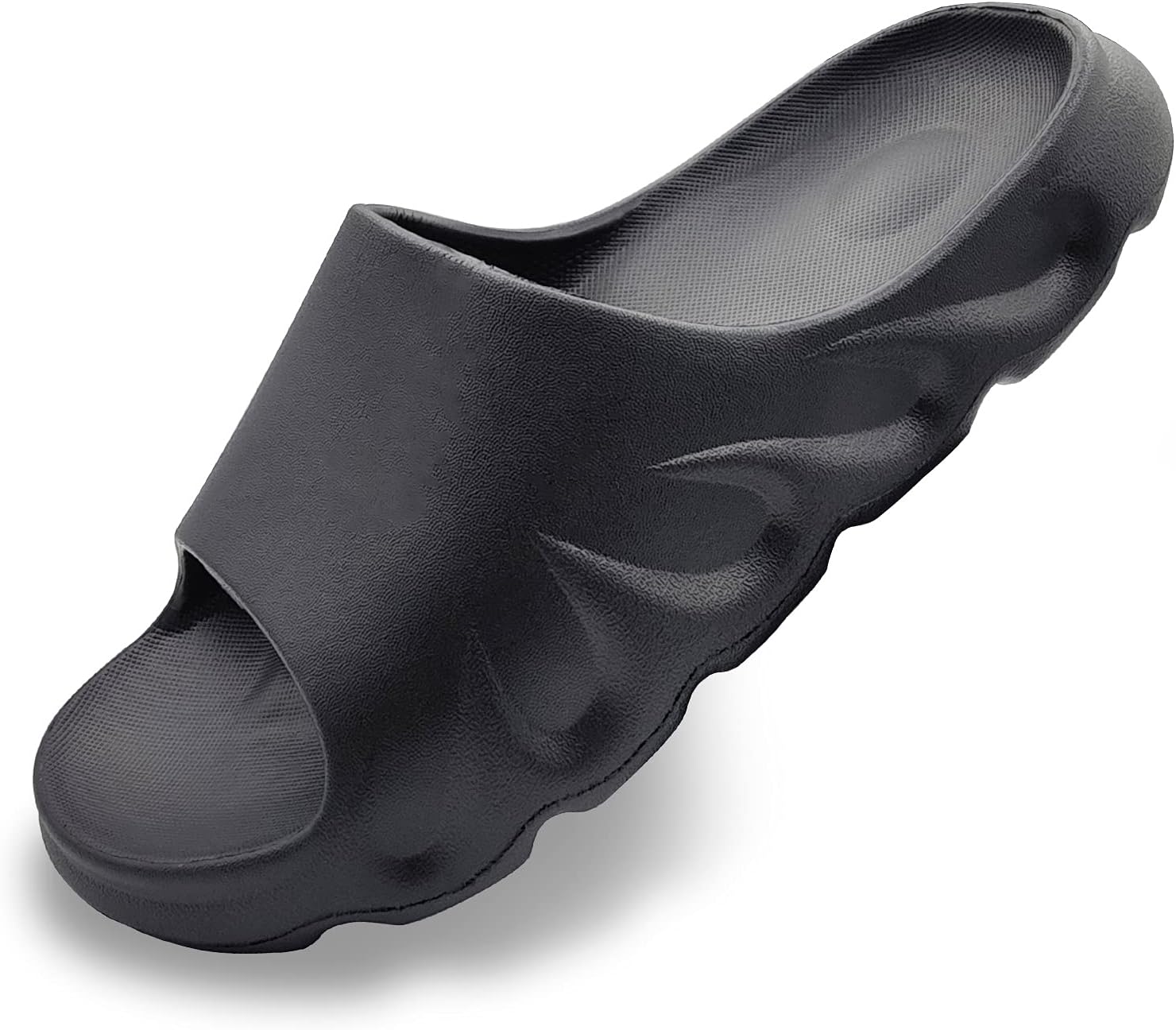 Домашние тапочки Solaud для мужчин и женщин, быстросохнущие, для душа, с нескользящей подошвой, открытый носок, мягкая толстая подошва с массажным эффектом, для бассейна, фитнеса, для дома и улицы, черный
Домашние тапочки Solaud для мужчин и женщин, быстросохнущие, для душа, с нескользящей подошвой, открытый носок, мягкая толстая подошва с массажным эффектом, для бассейна, фитнеса, для дома и улицы, черный