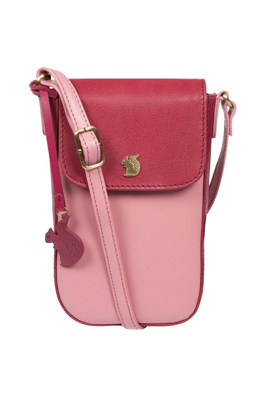 Маленькая кожаная сумка через плечо 'Buzz' Conkca London, розовый
Маленькая кожаная сумка через плечо 'Buzz' Conkca London, розовый