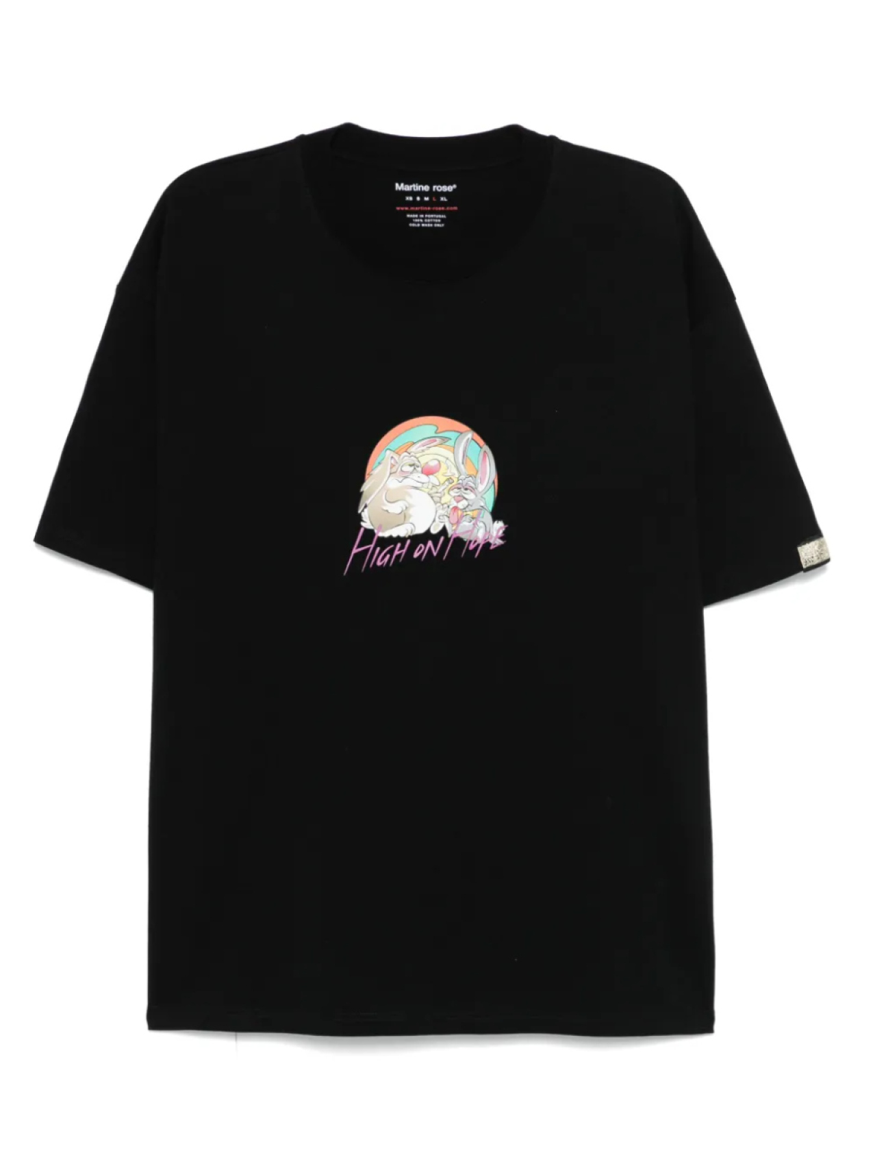 Футболка из хлопка Martine Rose, черный
Футболка из хлопка Martine Rose, черный