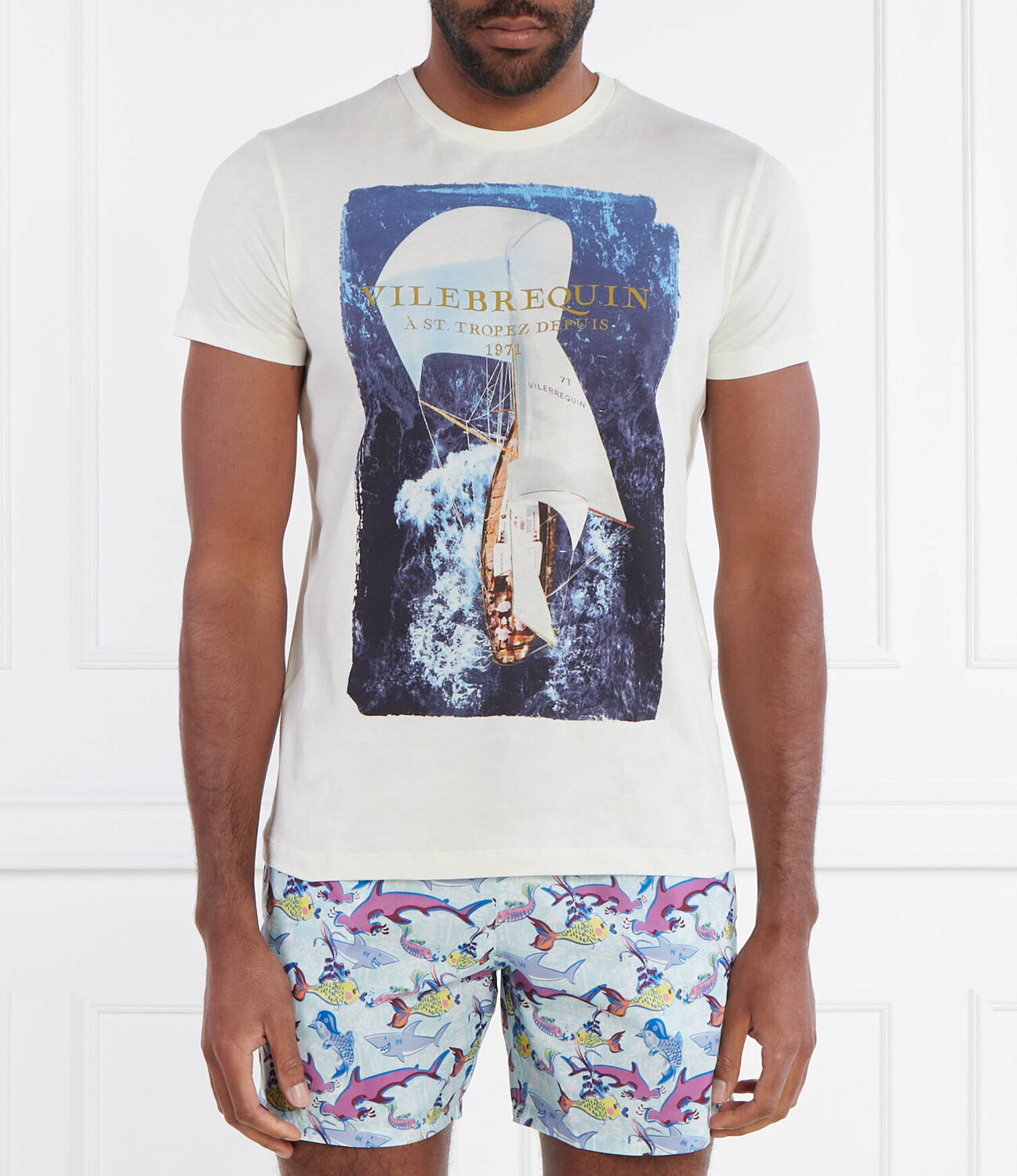 Футболка Vilebrequin Regular Fit, экрю
Футболка Vilebrequin Regular Fit, экрю