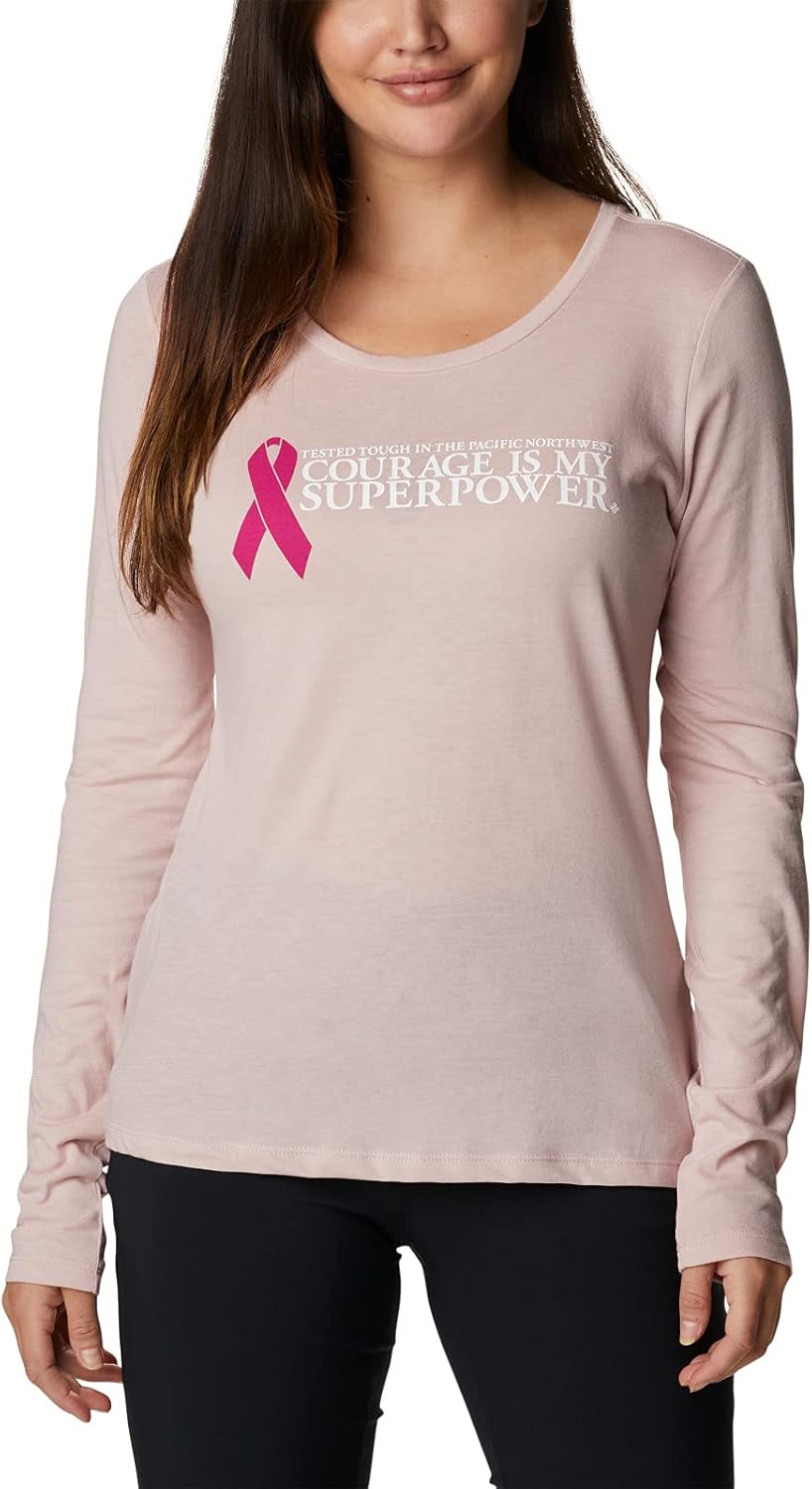 Columbia Women's Ttip футболка с длинным рукавом, Mineral Pink Heather/Courage, Розовый, Columbia Women's Ttip футболка с длинным рукавом, Mineral Pink Heather/Courage
Columbia Women's Ttip футболка с длинным рукавом, Mineral Pink Heather/Courage, Розовый, Columbia Women's Ttip футболка с длинным рукавом, Mineral Pink Heather/Courage