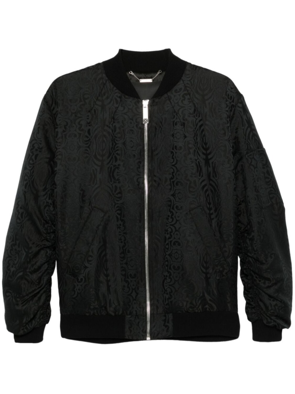 John Richmond жаккардовый бомбер, черный
John Richmond жаккардовый бомбер, черный