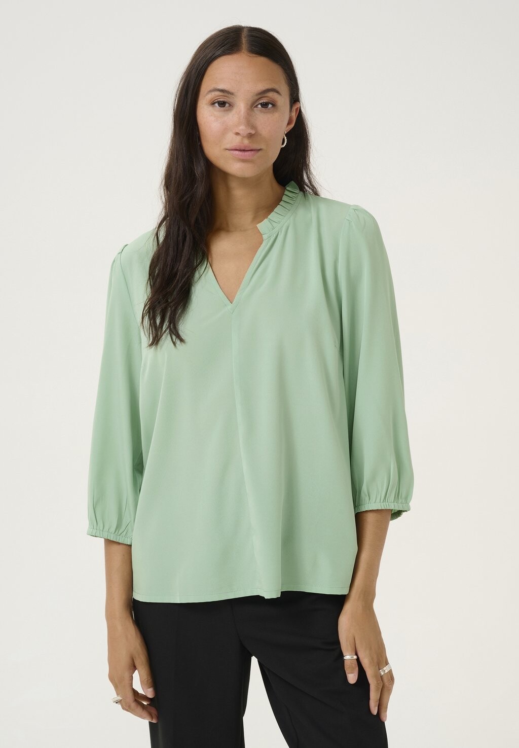 Блуза KAKATJA Kaffe, зеленый
Блуза KAKATJA Kaffe, зеленый