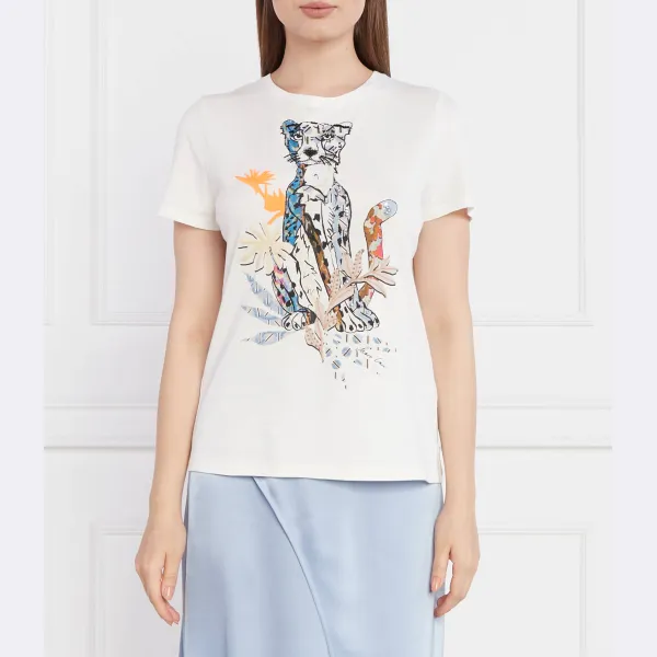 Футболка стандартного кроя Marc Cain, белый
Футболка стандартного кроя Marc Cain, белый