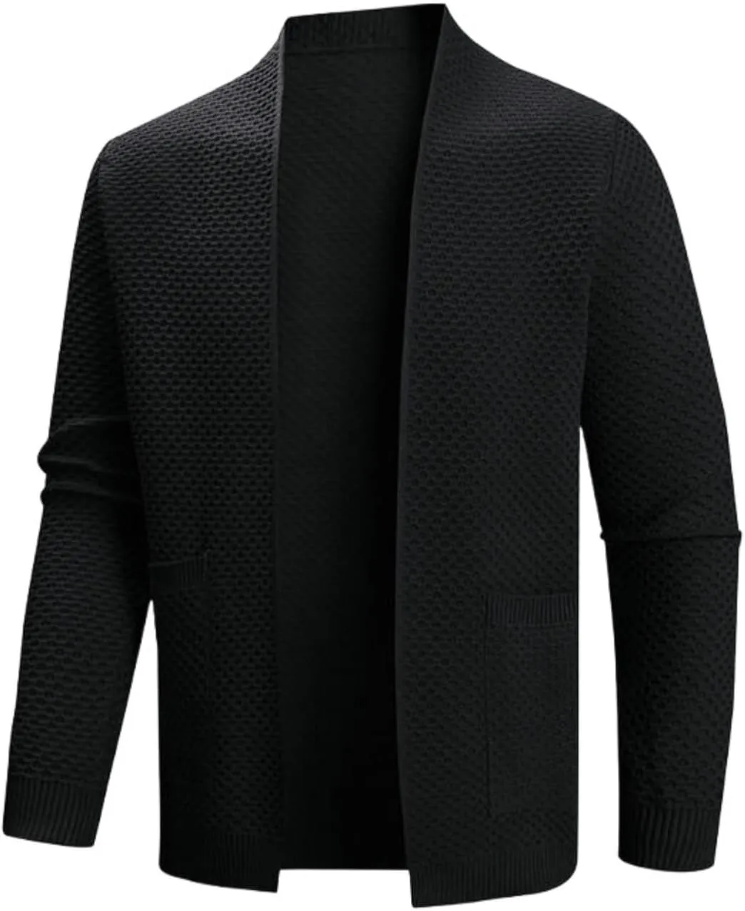 Мужской кардиган с воротником стойкой без пуговиц FOLKFOLD
Мужской кардиган с воротником стойкой без пуговиц FOLKFOLD