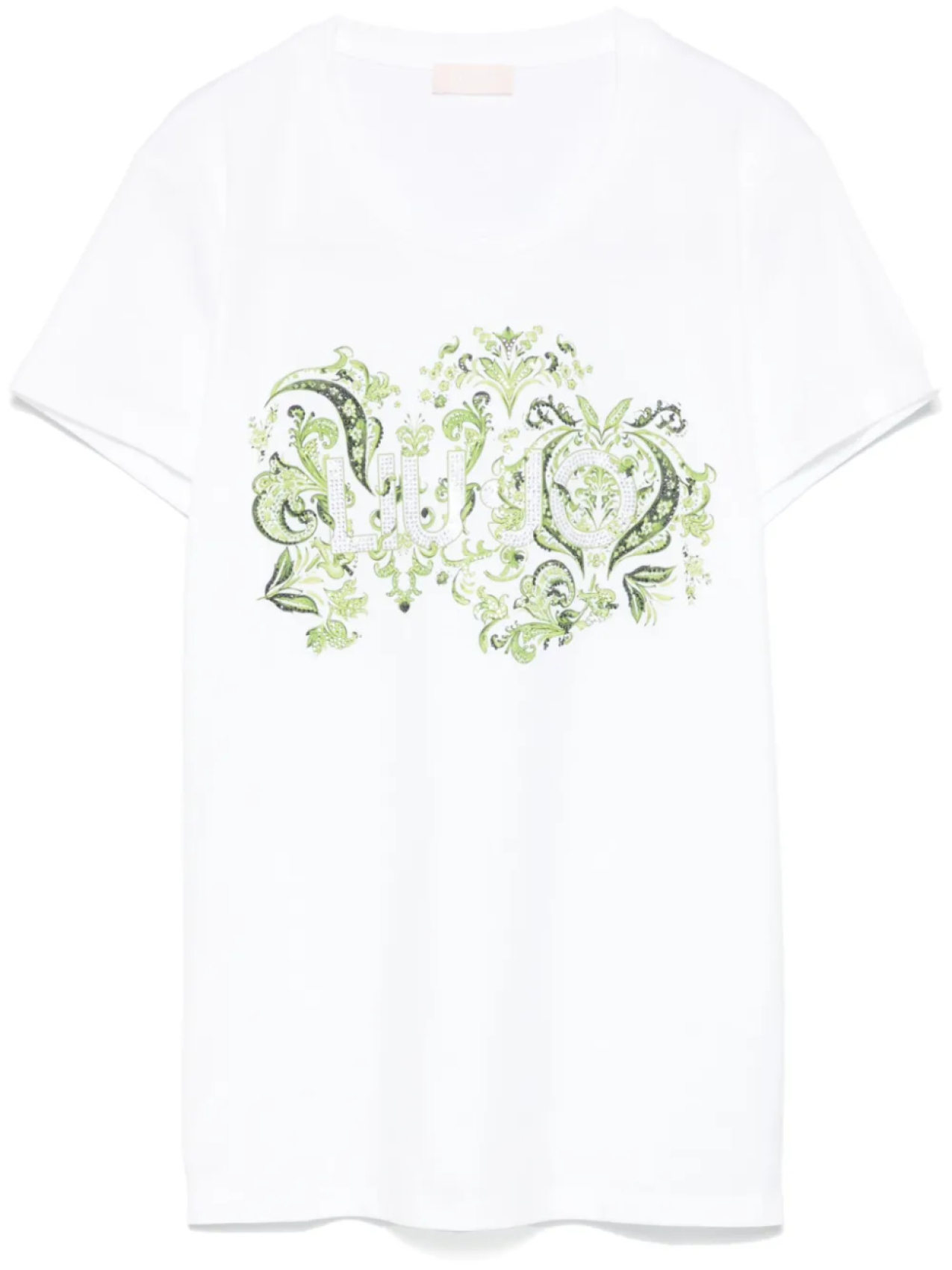 Футболка с кристаллами LIU JO, белый
Футболка с кристаллами LIU JO, белый