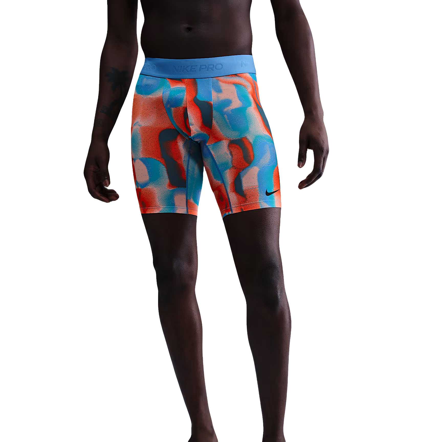 Мужские шорты Pro Dri-FIT Nike, синий оранжевый
Мужские шорты Pro Dri-FIT Nike, синий оранжевый