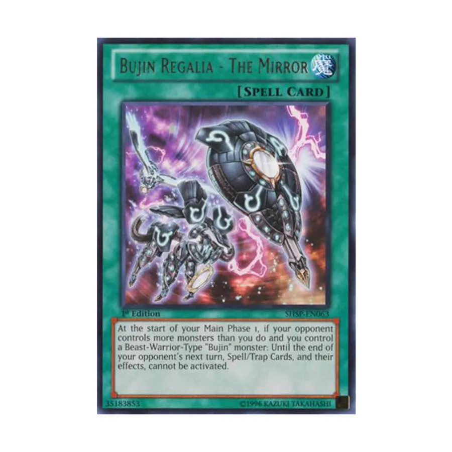 CCG Регалии Буджина — Зеркало (редкое), Yu-Gi-Oh - Mega-Tins 2014 - Singles
CCG Регалии Буджина — Зеркало (редкое), Yu-Gi-Oh - Mega-Tins 2014 - Singles