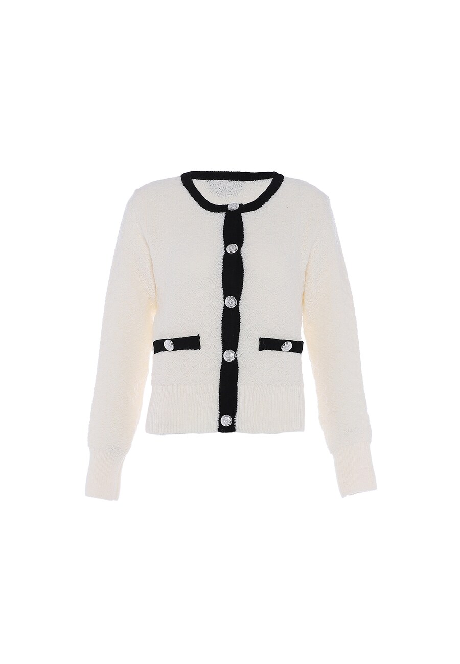 Вязаный кардиган faina, Wool White
Вязаный кардиган faina, Wool White