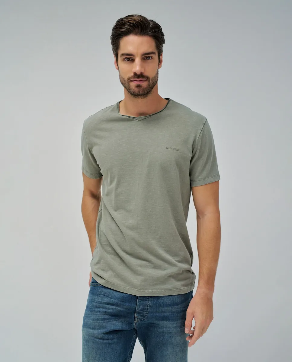 Мужская футболка с коротким рукавом и логотипом Salsa Jeans, зеленый
Мужская футболка с коротким рукавом и логотипом Salsa Jeans, зеленый