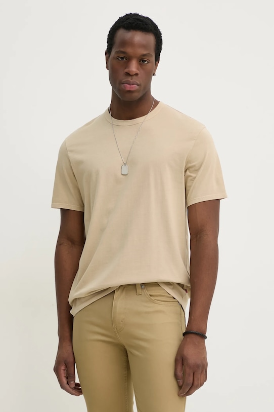 Хлопковая футболка Levi'S, бежевый
Хлопковая футболка Levi'S, бежевый