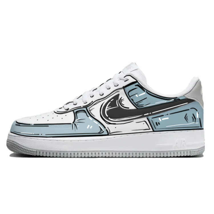 Кроссовки Nike Air Force 1 Skateboard Shoes Men Low-Top White Blue, белый
Кроссовки Nike Air Force 1 Skateboard Shoes Men Low-Top White Blue, белый