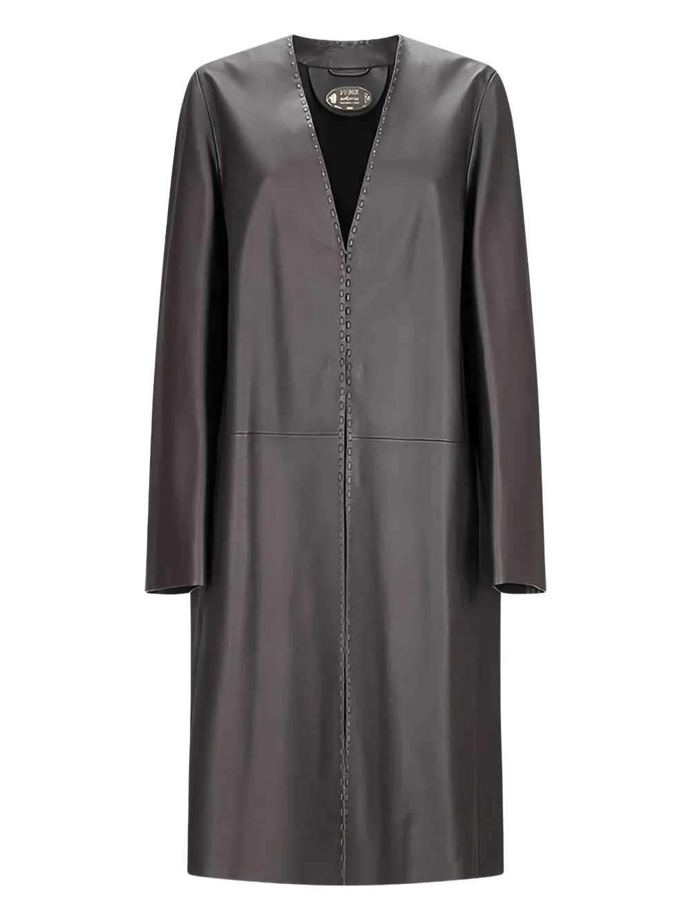 Пальто с декоративной строчкой FENDI, коричневый
Пальто с декоративной строчкой FENDI, коричневый