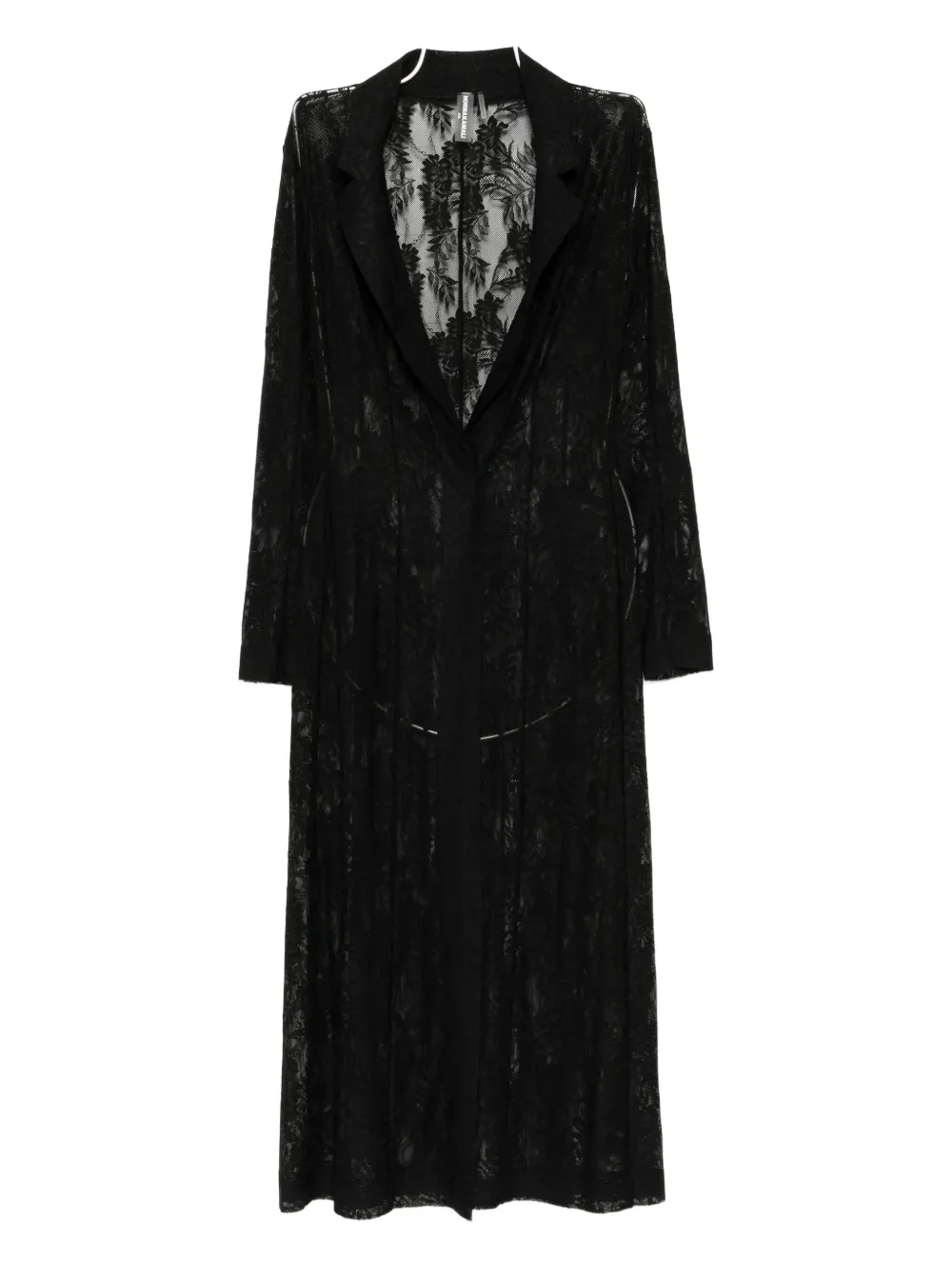 Однобортное пальто Norma Kamali, черный
Однобортное пальто Norma Kamali, черный