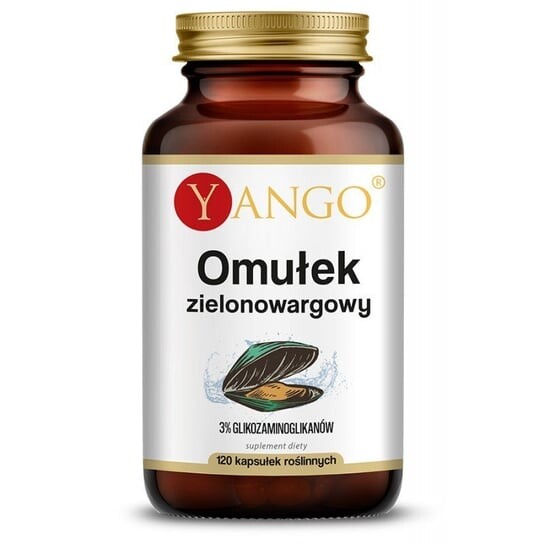 Зеленогубая мидия (гликозаминогликаны 3%) 120 капсул, Yango
Зеленогубая мидия (гликозаминогликаны 3%) 120 капсул, Yango