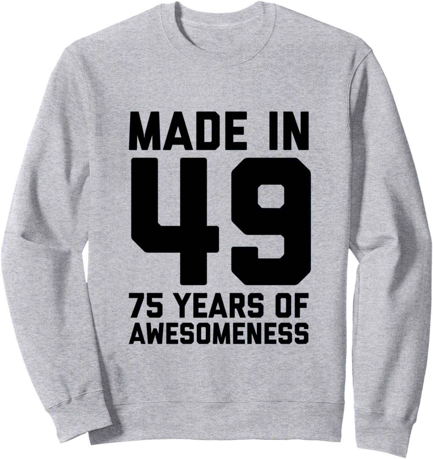 Толстовка на 75-летие, подарок на 75-летие для мужчин, женщин, дедушек, толстовка Birthday 75Th Gift Grandad Grandma Happy Designs, серый
Толстовка на 75-летие, подарок на 75-летие для мужчин, женщин, дедушек, толстовка Birthday 75Th Gift Grandad Grandma Happy Designs, серый