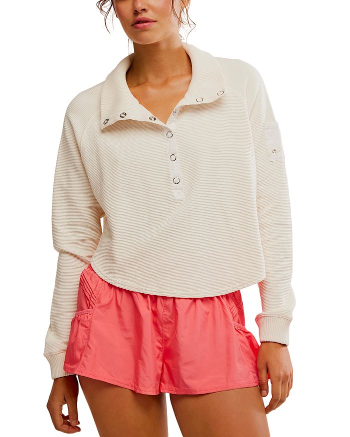 Футболка свободного кроя с длинным рукавом в стиле Хенли от Free People, белый
Футболка свободного кроя с длинным рукавом в стиле Хенли от Free People, белый