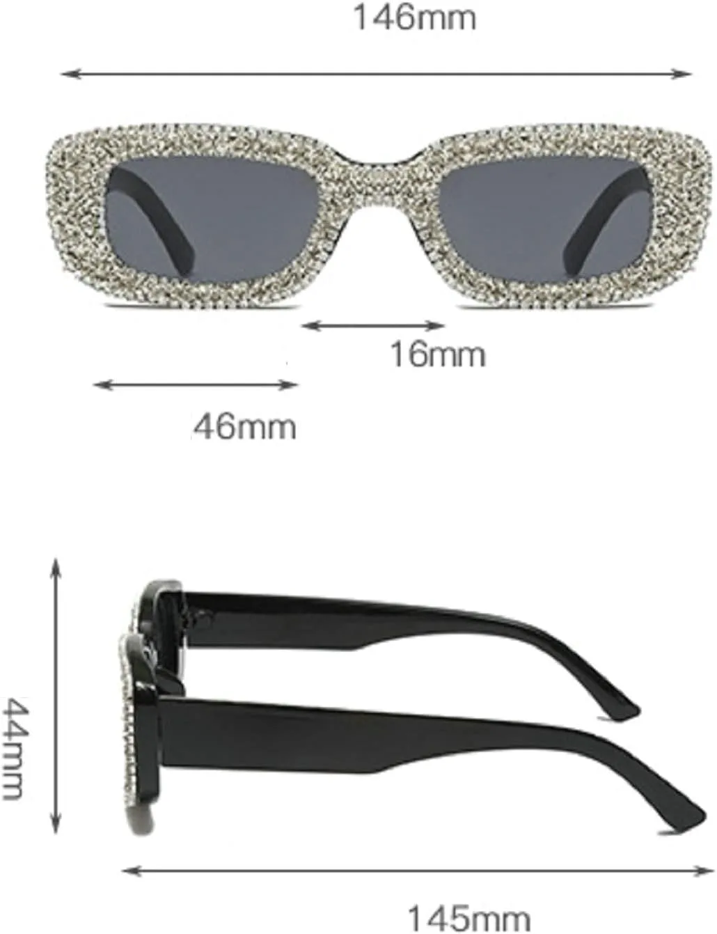 Солнцезащитные очки COTIA маленького квадратного размера для женщин, с бриллиантами и стразами, солнцезащитные очки для мужчин с защитой от УФ-излучения UV400, Yellow
Солнцезащитные очки COTIA маленького квадратного размера для женщин, с бриллиантами и стразами, солнцезащитные очки для мужчин с защитой от УФ-излучения UV400, Yellow