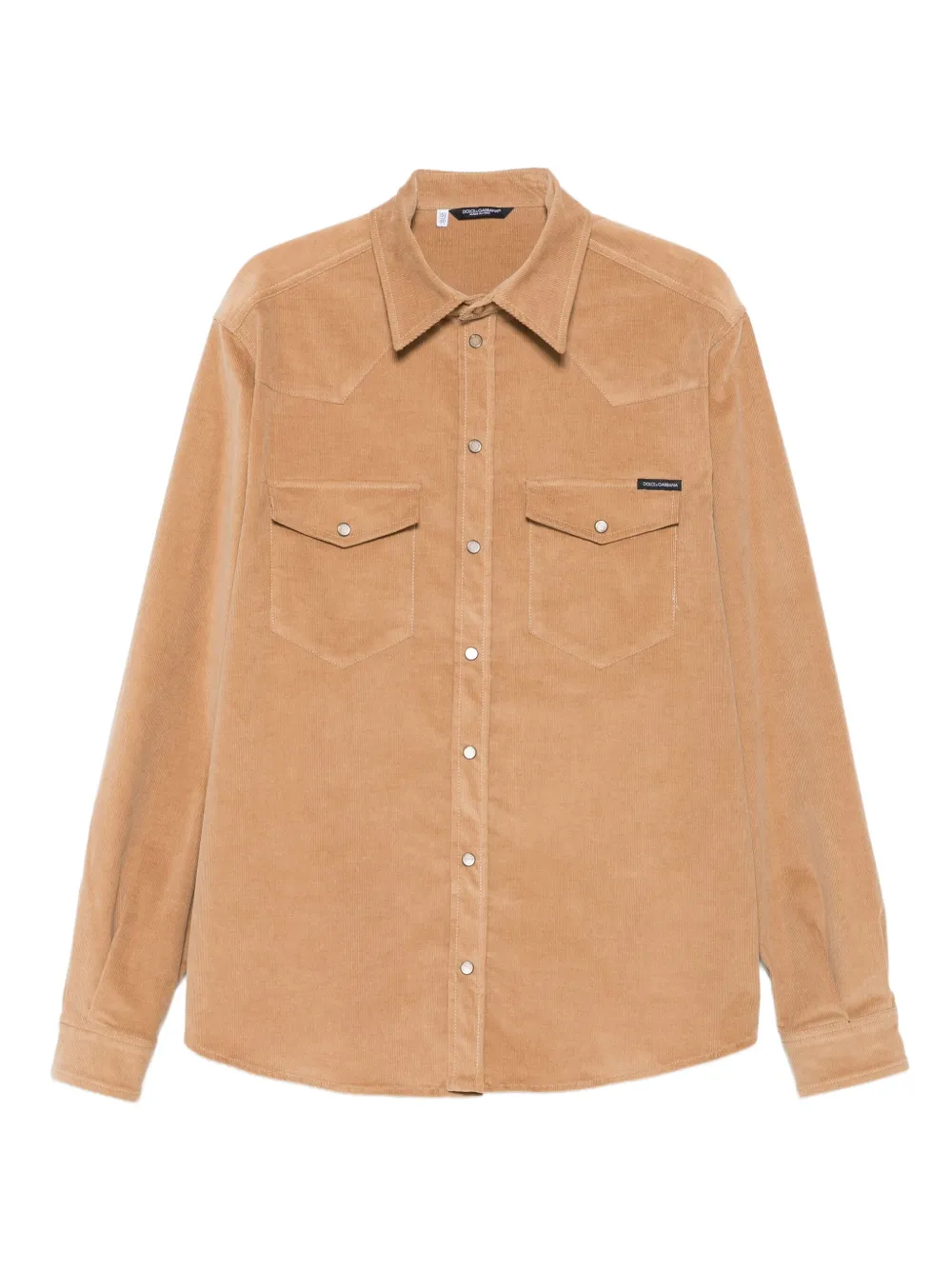 Вельветовая куртка-рубашка на пуговицах DOLCE & GABBANA, коричневый
Вельветовая куртка-рубашка на пуговицах DOLCE & GABBANA, коричневый