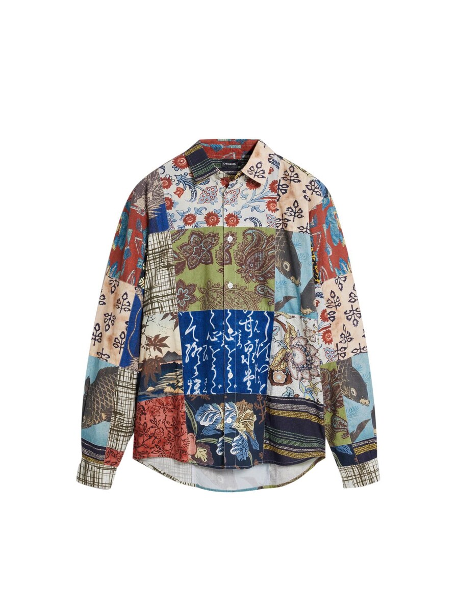 Рубашка на пуговицах классического кроя Desigual, Mixed Colors
Рубашка на пуговицах классического кроя Desigual, Mixed Colors