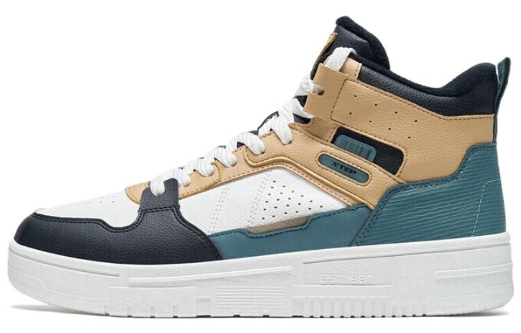 Кроссовки для скейтбординга Alfalfa White Men High-top Deep Marl/black/sail White/green Xtep
Кроссовки для скейтбординга Alfalfa White Men High-top Deep Marl/black/sail White/green Xtep