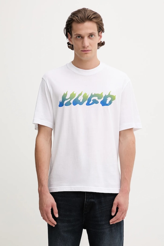 Футболка из хлопка Hugo Blue, белый
Футболка из хлопка Hugo Blue, белый