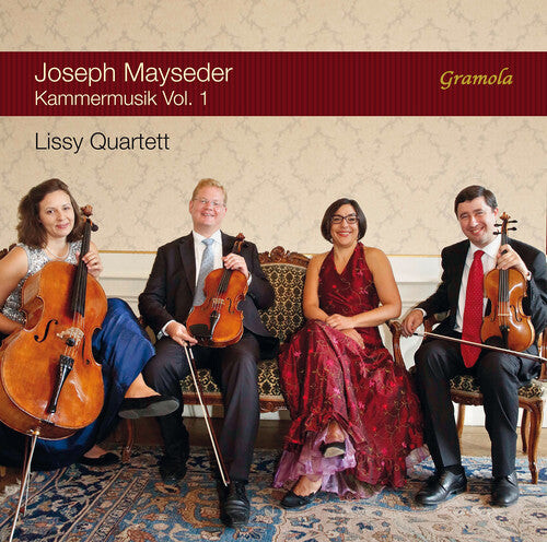 CD диск Mayseder / Lissy Quartett: Joseph Mayseder: Chamber Music, Vol. 1
CD диск Mayseder / Lissy Quartett: Joseph Mayseder: Chamber Music, Vol. 1