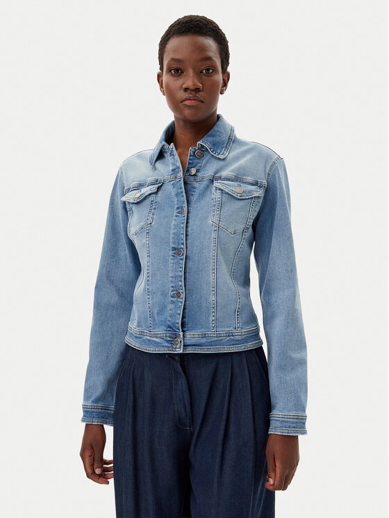 Джинсовая куртка обычного кроя UA5046 DS615 Liu Jo, синий
Джинсовая куртка обычного кроя UA5046 DS615 Liu Jo, синий