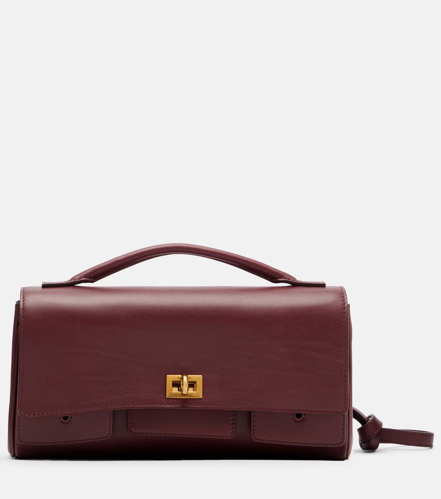 Маленький кожаный клатч Bel Air Balenciaga, Dark Burgundy
Маленький кожаный клатч Bel Air Balenciaga, Dark Burgundy