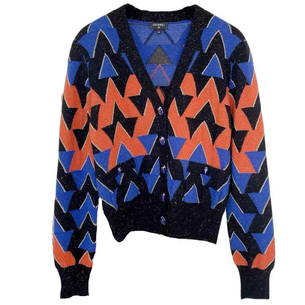 CHANEL Египетская коллекция кашемировый свитер Women's Blue
CHANEL Египетская коллекция кашемировый свитер Women's Blue