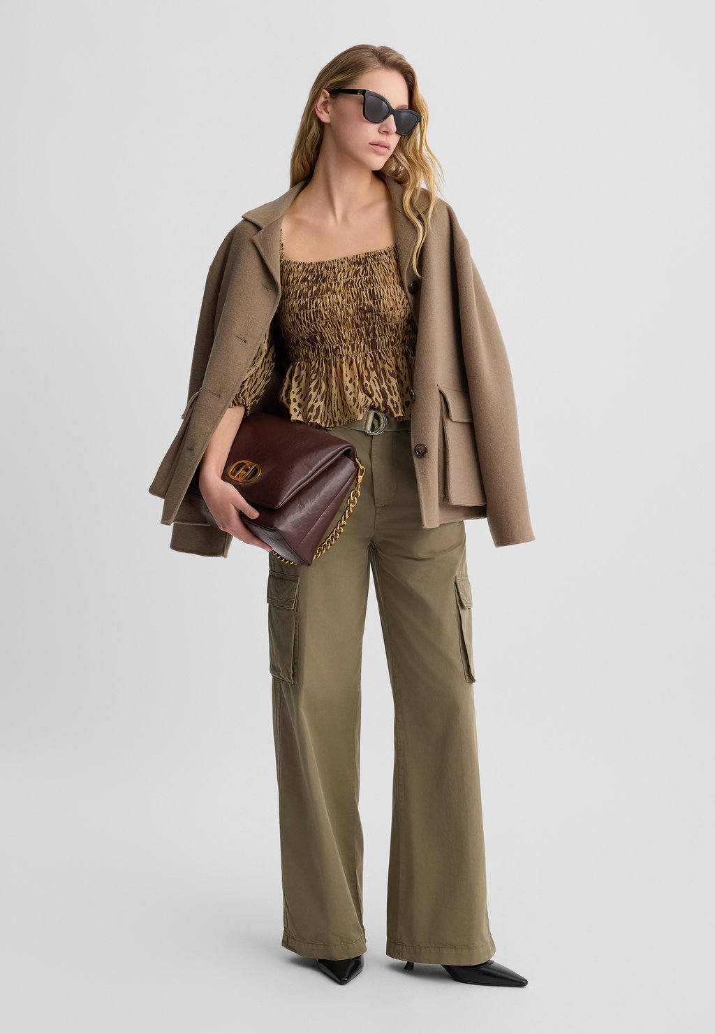 Брюки CON RICAMI LIU JO, оливковый
Брюки CON RICAMI LIU JO, оливковый