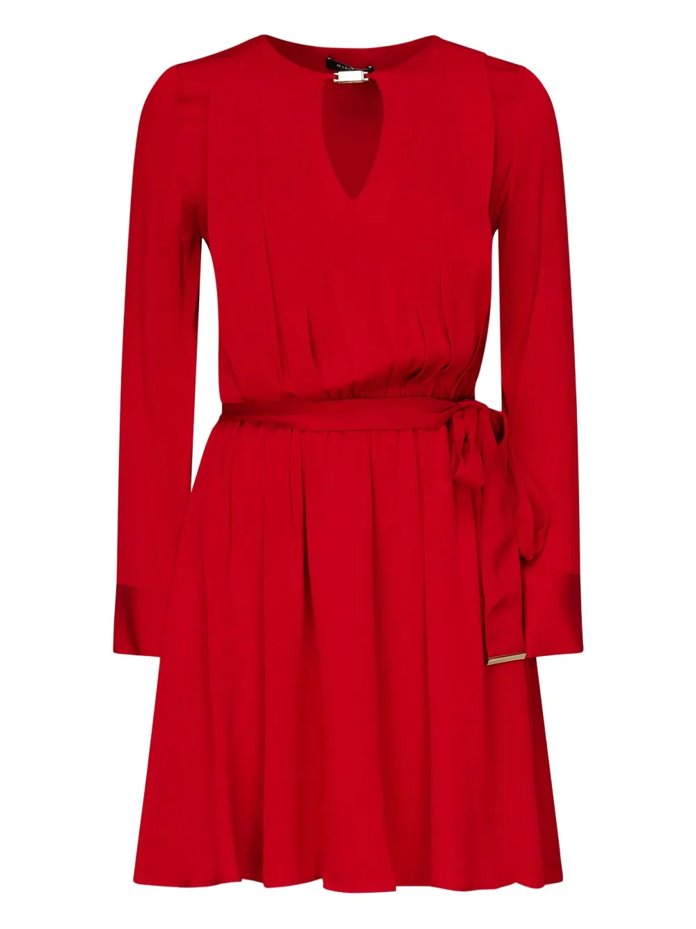 Платье с вырезом и поясом Marciano, красный
Платье с вырезом и поясом Marciano, красный