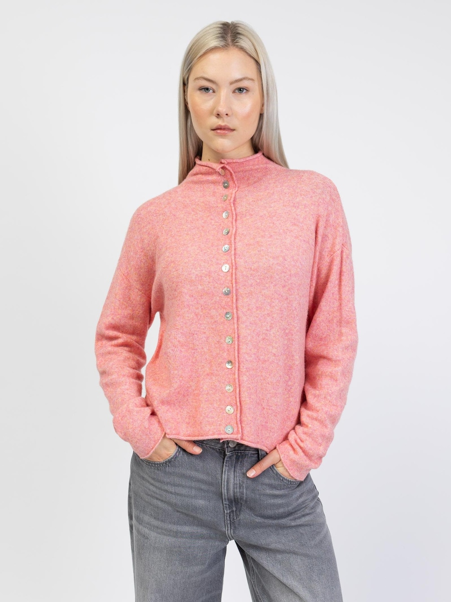 Вязаный кардиган BROKE + SCHÖN Strickjacke mit Stehkragen, розовый
Вязаный кардиган BROKE + SCHÖN Strickjacke mit Stehkragen, розовый