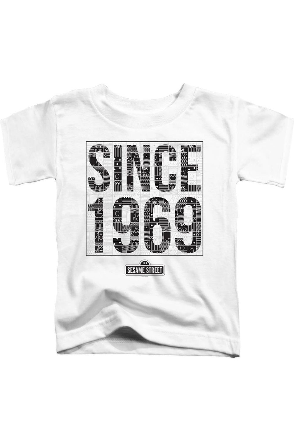 Футболка с коротким рукавом для детей с принтом "Улица Сезам с 1969 года" Gildan, белый
Футболка с коротким рукавом для детей с принтом "Улица Сезам с 1969 года" Gildan, белый