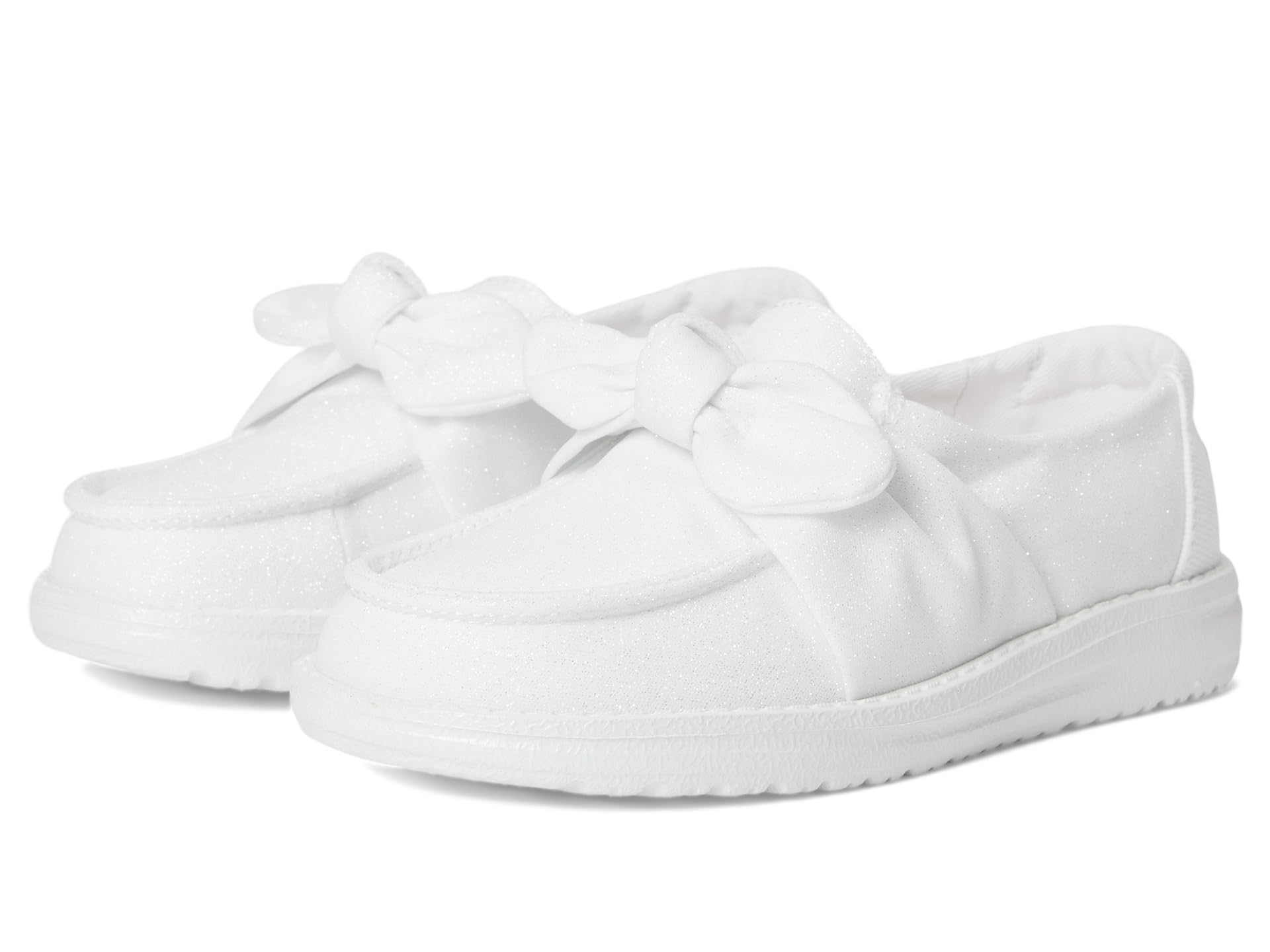 Кроссовки Hey Dude Kids Wendy Bow Stardust, белый
Кроссовки Hey Dude Kids Wendy Bow Stardust, белый