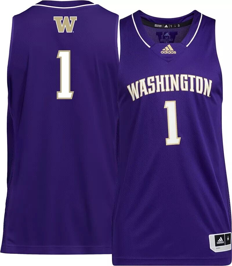 Мужская баскетбольная майка Adidas Washington Huskies #1 Purple Swingman Replica
Мужская баскетбольная майка Adidas Washington Huskies #1 Purple Swingman Replica