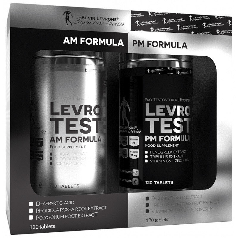 КЕВИН ЛЕВРОН, Levro Test Am Pm Formula, Добавка , 2x120 таблеток Kevin Levrone
КЕВИН ЛЕВРОН, Levro Test Am Pm Formula, Добавка , 2x120 таблеток Kevin Levrone