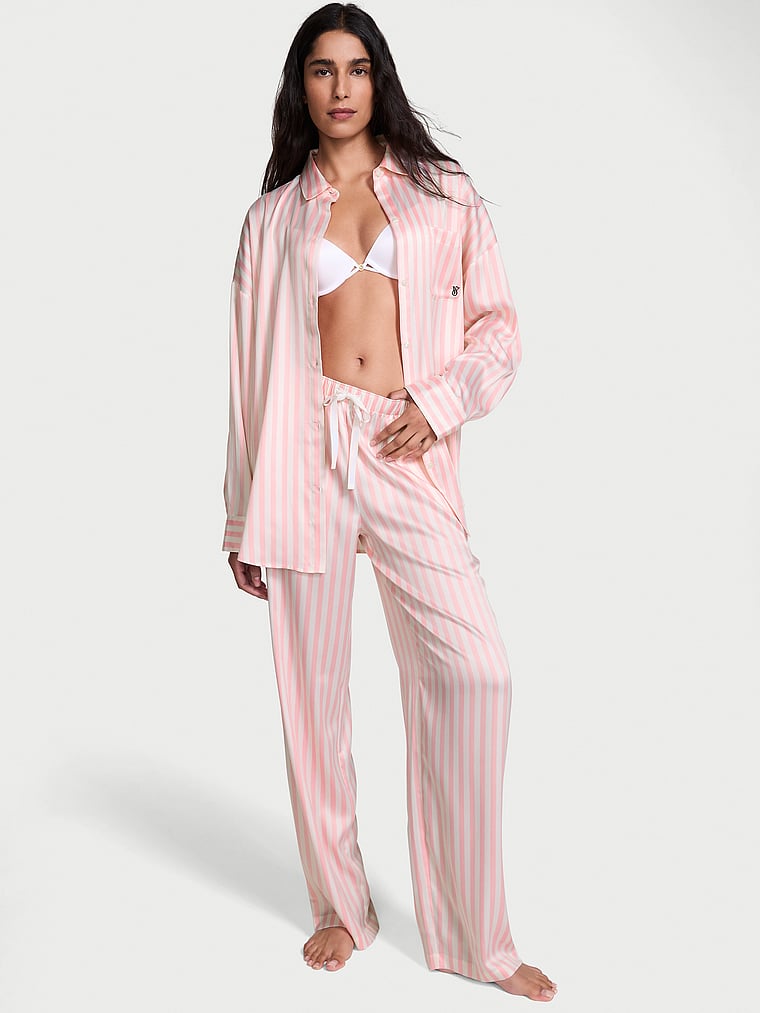 Длинный пижамный комплект из глянцевого атласа свободного кроя Victoria'S Secret, print
Длинный пижамный комплект из глянцевого атласа свободного кроя Victoria'S Secret, print