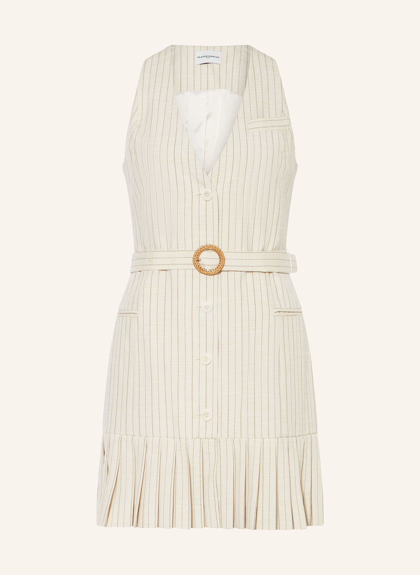 Платье-Футляр rillarayures Claudie Pierlot, коричневый
Платье-Футляр rillarayures Claudie Pierlot, коричневый