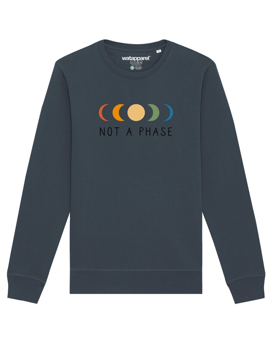 Свитер Watapparel Sweatshirt Not a Phase, антрацит
Свитер Watapparel Sweatshirt Not a Phase, антрацит