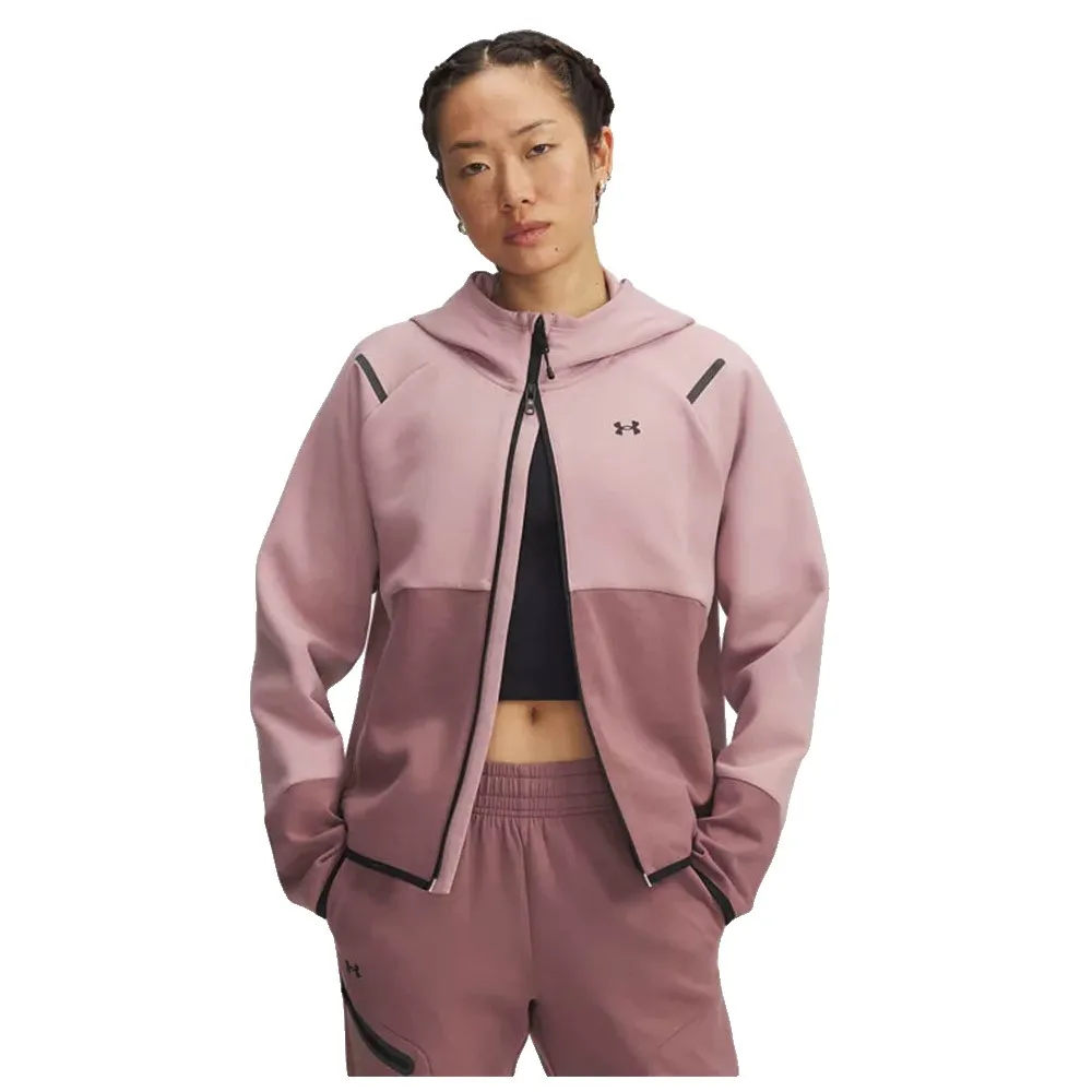Толстовка Under Armour Unstoppable Fleece full zip, розовый
Толстовка Under Armour Unstoppable Fleece full zip, розовый